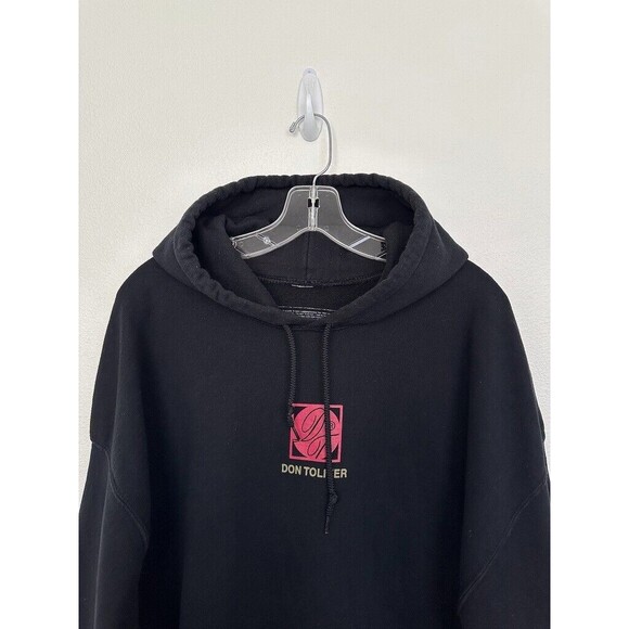 Life Of A Don Tour Don Toliver 2021 Hoodie Black Oversized Concert Men's 2XL XXL - Picture 3 of 7